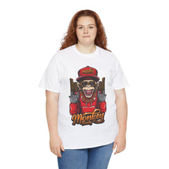 Monkey Funkey Unisex Cotton Tee - Extreme Dirt Bike Champion Shirt