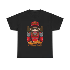 Monkey Funkey Unisex Cotton Tee - Extreme Dirt Bike Champion Shirt
