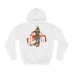 Funky Baba Unisex College Hoodie - Stylish & Cosy for Campus Life