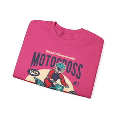 Motocross Extreme Unisex Crewneck Sweatshirt - Vintage 1980 Design