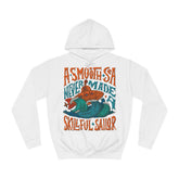 A Smooth Sea Never Made a Skillful Sailor Unisex College Hoodie - Stylish & Cosy for Campus Life