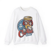 Its Coffee Time Unisex Sweatshirt Design