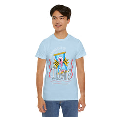 Running Out Of Time Heavy Unisex Cotton Tee - Extreme Dirt Bike Champion Shirt