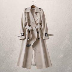 Women's Trench Autumn Casual Wool Long Coat