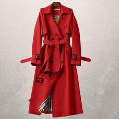 Women's Trench Autumn Casual Wool Long Coat
