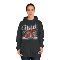 Street Unisex College Hoodie - Stylish & Cosy for Campus Life