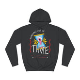 Running Out Of Time Unisex College Hoodie - Stylish & Cosy for Campus Life