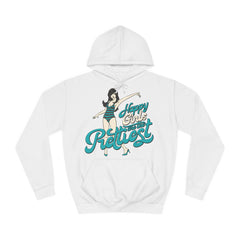 Happy Girls Are The Prettiest College Hoodie - Stylish & Cosy for Campus Life