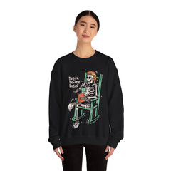Death Before Decafe Unisex Sweatshirt Design