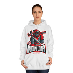 Ninja Warrior Unisex College Hoodie - Stylish & Cosy for Campus Life