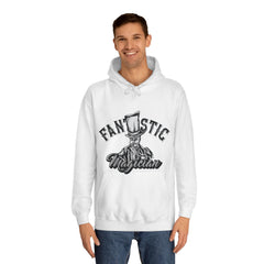 Fantastic Magician Unisex College Hoodie - Stylish & Cosy for Campus Life