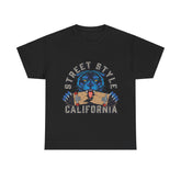 Street Style California Unisex Heavy Cotton Tee - Extreme Dirt Bike Champion Shirt