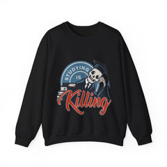 Studying is Killing Unisex Sweatshirt Design