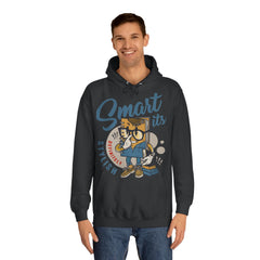 Smart Its Stylish Unisex College Hoodie - Stylish & Cosy for Campus Life