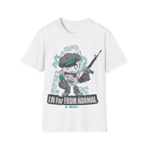 Far From Normal Unisex Softstyle T-Shirt - Fun Graphic Tee for Unique Personalities