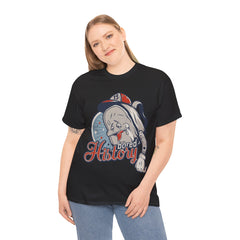 Bored History Unisex Heavy Cotton Tee - Extreme Dirt Bike Champion Shirt