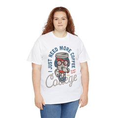 I Just Need More Coffee Unisex Cotton Tee - Extreme Dirt Bike Champion Shirt
