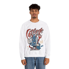 Good Vibes College Its Not Harsh Time Unisex Sweatshirt Design