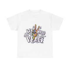 All We Need is Peace Unisex Cotton Tee - Extreme Dirt Bike Champion Shirt