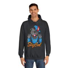 Stay Cool Unisex College Hoodie - Stylish & Cosy for Campus Life