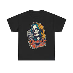 Dia De Los Muertas Unisex Cotton Tee - Extreme Dirt Bike Champion Shirt