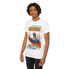 Retro Disco Party Unisex Cotton Tee - Extreme Dirt Bike Champion Shirt