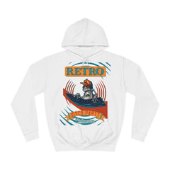 Retro Disco Party Unisex College Hoodie - Stylish & Cosy for Campus Life