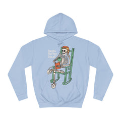 Death Before Decaf Unisex College Hoodie - Stylish & Cosy for Campus Life