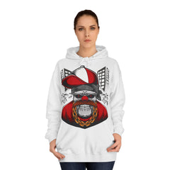 Skeleton Thief Royalty Unisex College Hoodie - Stylish & Cosy for Campus Life