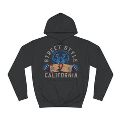 Street Style California Unisex College Hoodie - Stylish & Cosy for Campus Life