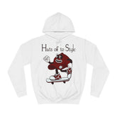 Hats Of To Style Unisex College Hoodie - Stylish & Cosy for Campus Life