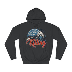 Studying Is Killing Unisex College Hoodie - Stylish & Cosy for Campus Life