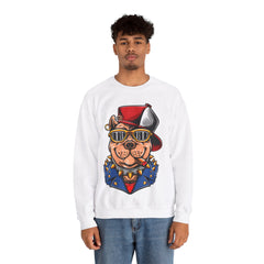 Gangster Bull Dog Unisex Sweatshirt Design