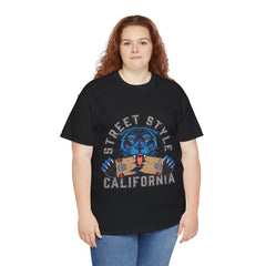 Street Style California Unisex Heavy Cotton Tee - Extreme Dirt Bike Champion Shirt