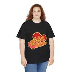 Girls Can Cotton Tee - Extreme Dirt Bike Champion Shirt