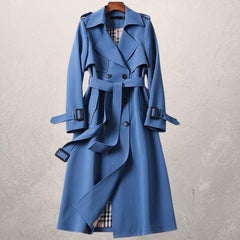 Women's Trench Autumn Casual Wool Long Coat