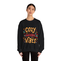 Cozy Winter Vibes Unisex Sweatshirt Design