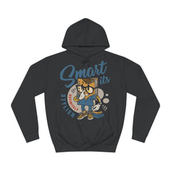 Smart Its Stylish Unisex College Hoodie - Stylish & Cosy for Campus Life