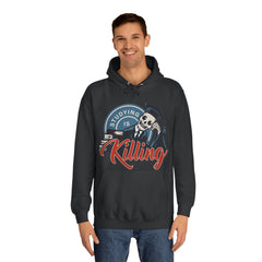Studying Is Killing Unisex College Hoodie - Stylish & Cosy for Campus Life