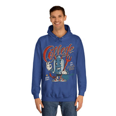 College Its Not Harsh Time Unisex Hoodie - Stylish & Cosy for Campus Life