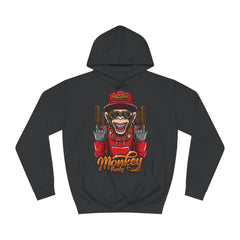 Monkey Funkey Unisex College Hoodie - Stylish & Cosy for Campus Life