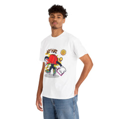 My Hat Unisex Cotton Tee - Extreme Dirt Bike Champion Shirt