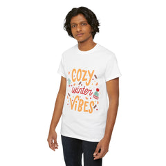 Cozy Winter Vibes Unisex Cotton Tee - Extreme Dirt Bike Champion Shirt