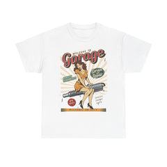 Garage Girls Heavy Cotton Tee - Extreme Dirt Bike Champion Shirt
