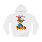 Born To Be Wild Girls College Hoodie - Stylish & Cosy for Campus Life