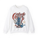 Good Vibes College Its Not Harsh Time Unisex Sweatshirt Design