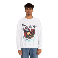 You Are What You Eat Unisex Sweatshirt Design