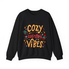 Cozy Winter Vibes Unisex Sweatshirt Design