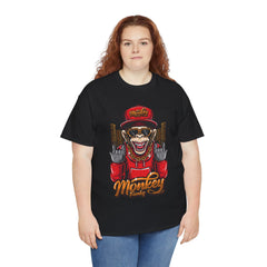 Monkey Funkey Unisex Cotton Tee - Extreme Dirt Bike Champion Shirt