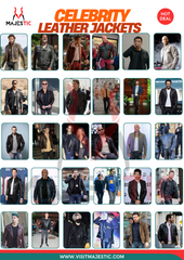 CELEBRITY LEATHER JACKETS - CUSTOMIZED - PERSONALISED